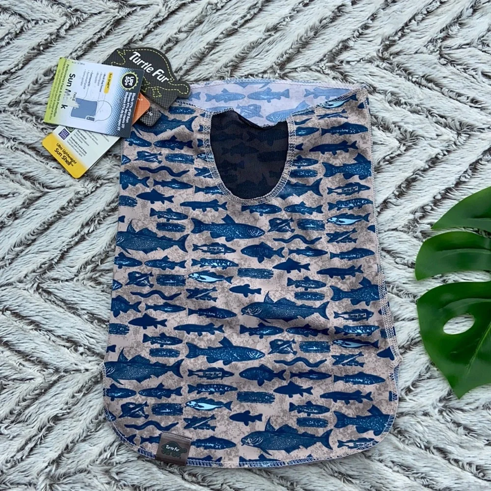 NWT Turtle Fur Sun Mask